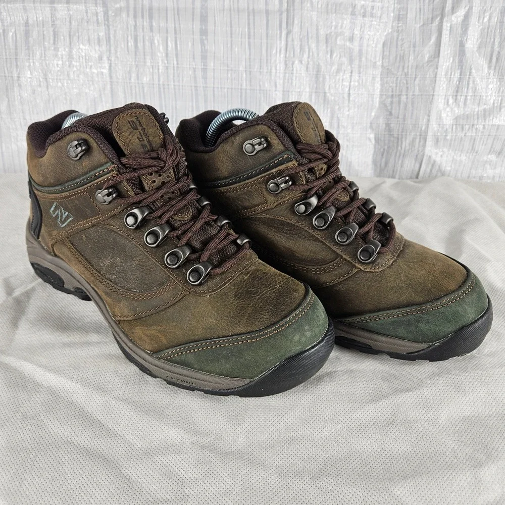 New Balance 978 Mens 7 2E Brown Leather Gore-Tex Waterproof Hiking Trail Boots